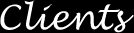 RSG's clients in not-for-profit agencies
